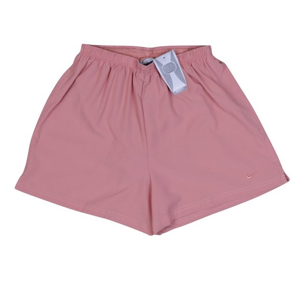 Nike Pants - New Vintage Nike Lined Running Shorts Blush Pink M